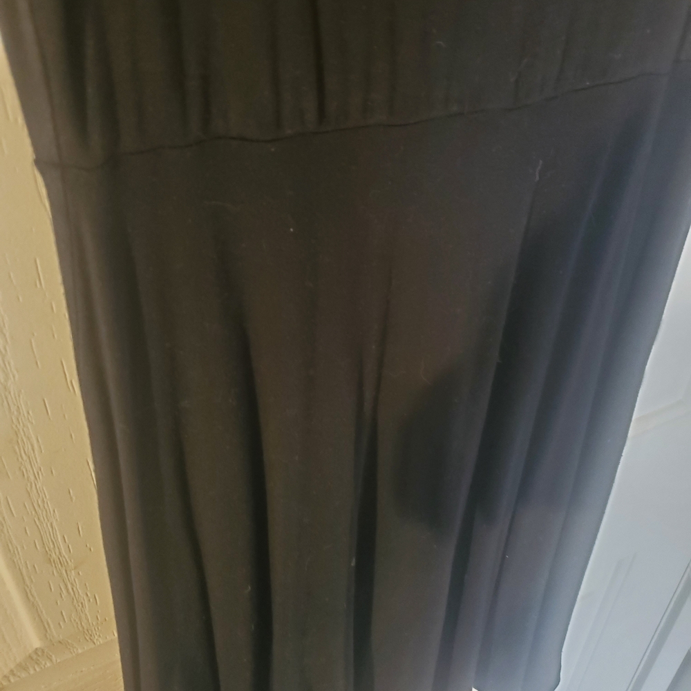 Old Navy Basic Black Midi Dress - Picture 2 of 4